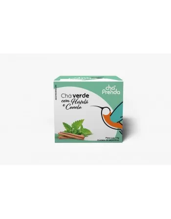 Chá Tradicional Verde Hortelã Canela - PRENDA - 17g / 10 saquinhos