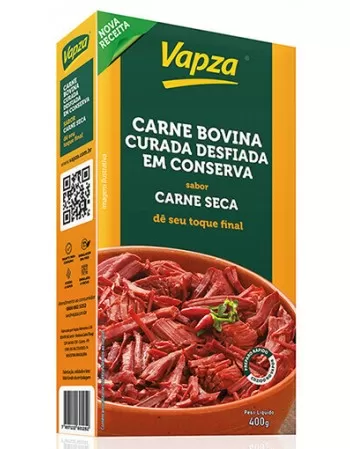 CARNE BOVINA CURADA DESFIADA 400G