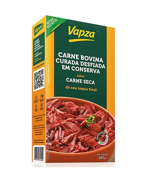 CARNE BOVINA CURADA DESFIADA 400G