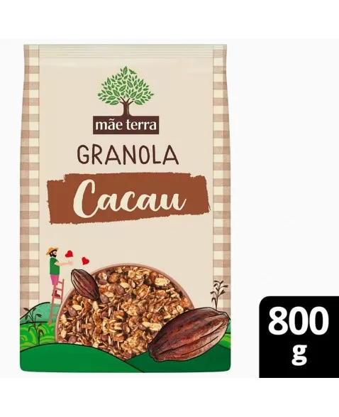 Granola Cacau - MÃE TERRA - 800g