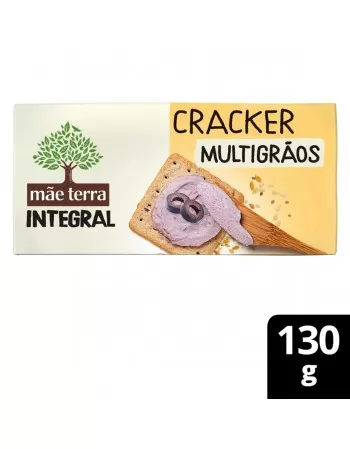 Tribos Cracker Multigrãos Orgânico Integral - MÃE TERRA - 130g