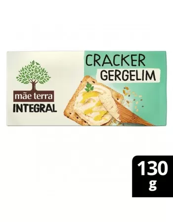 Tribos Cracker Gergelim Integral Orgânico - MÃE TERRA - 130g