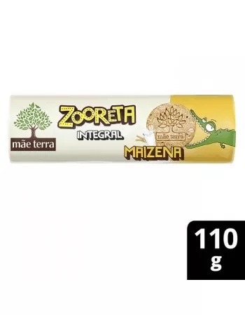 Zooreta Biscoito Maizena Orgânico - MÃE TERRA - 110g