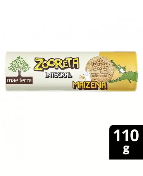 Zooreta Biscoito Maizena Orgânico - MÃE TERRA - 110g