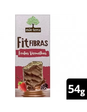 Barra Fit Fibras Frutas Vermelhas - MÃE TERRA - 3 x 18g