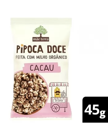 Pipoca Doce Cacau Orgânica - MÃE TERRA - 45g