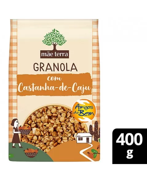 Granola Castanha de Caju - MÃE TERRA - 400g