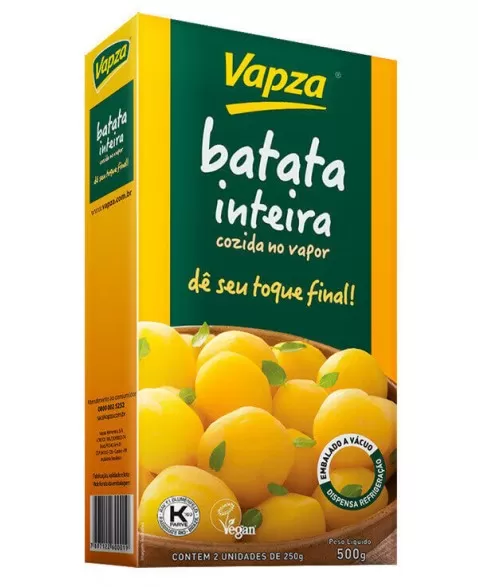 Batata Inteira - VAPZA - 500g