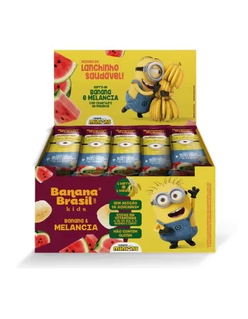 Barra de Frutas Kids Uva - Banana Brasil - Display de 20 x 22g