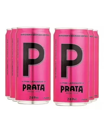 Pink Lemonade Mixer - PRATA - Pack com 6 latas de 269ml