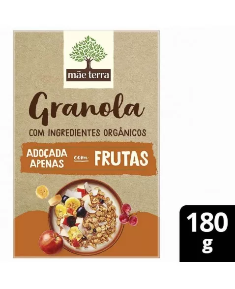 Granola Frutas Orgânica - MÃE TERRA - 180g