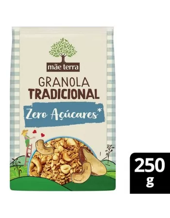 Granola Tradicional Zero Açúcar- MÃE TERRA - 250g