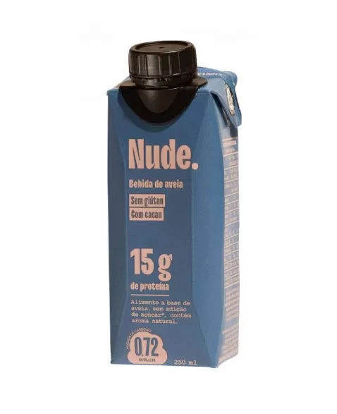 Bebida Proteica de Aveia com Cacau - NUDE - 250ml