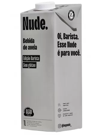 BEBIDA DE AVEIA NUDE BARISTA 1L