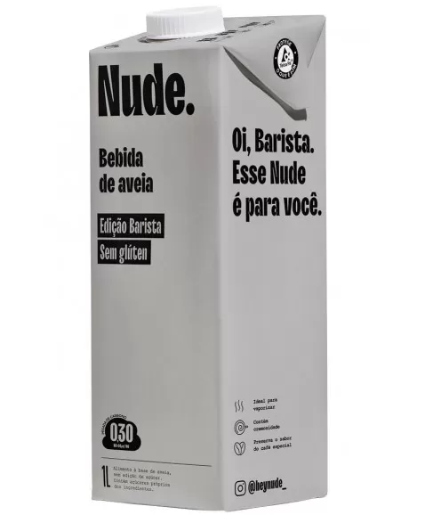 BEBIDA DE AVEIA NUDE BARISTA 1L