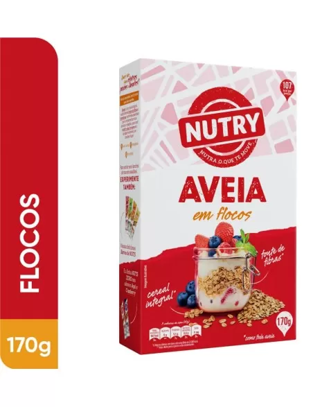 Aveia Flocos - Nutry - 170g