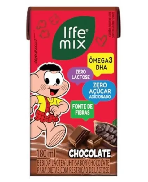 Achocolatado Turma da Mônica - LIFE MIX - 180ml