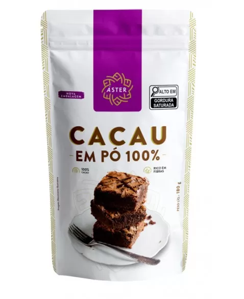 Cacau em Pó 100% - Aster - 180g