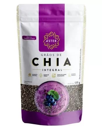 Grãos de Chia - Aster - 120g