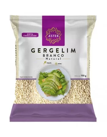 Gergelim Branco Natural - Aster - 150g