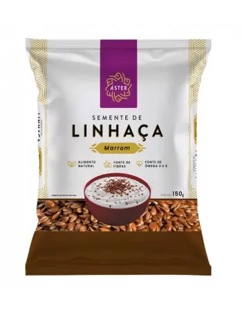 Semente de Linhaça Marrom - Aster - 150g