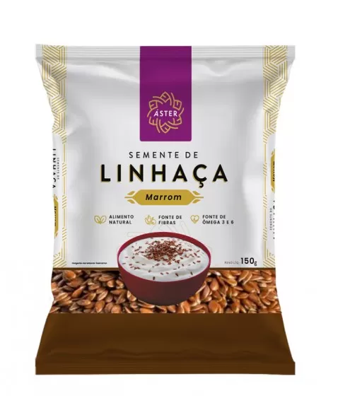 Semente de Linhaça Marrom - Aster - 150g