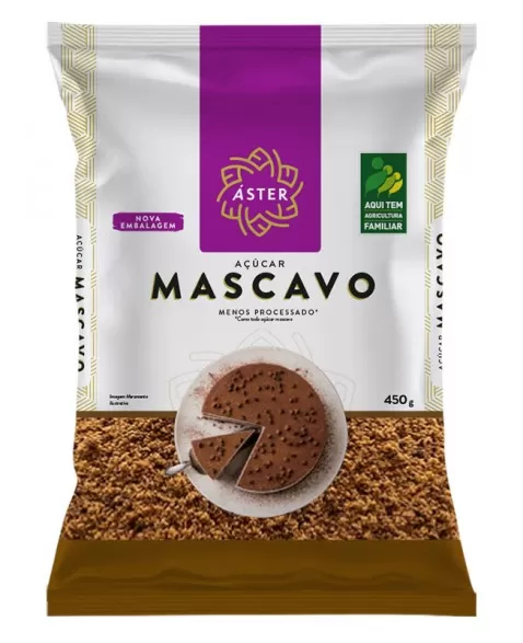 Açúcar Mascavo - Aster - 450g