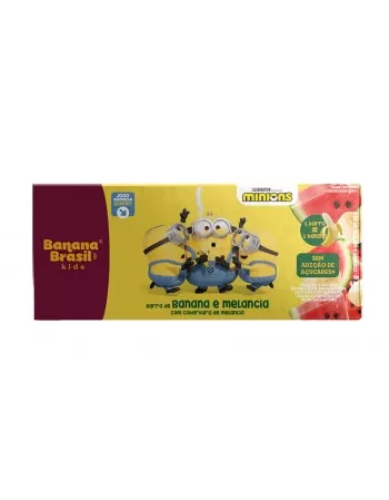 Barra de Frutas Kids Melancia - Banana Brasil- Caixa 3x22g