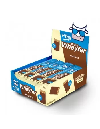 Choco Wheyfer Baunilha - +Mu - Display 12 x 25g