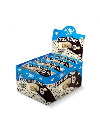 Crushbar Cookies'n Cream - +Mu - Display 12 x 40g