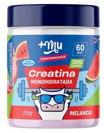 Creatina Monohidratada Melancia - +Mu - 210g