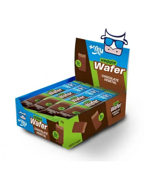 Choco Wafer Vegano Chocolate - +MU - 12x25g