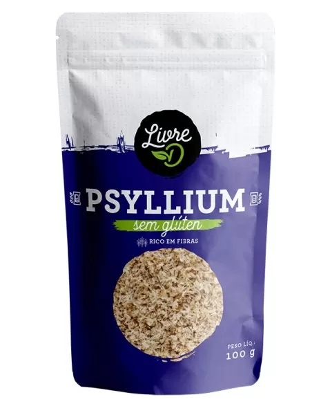 Psyllium Sem Glúten - LivreD - 100g