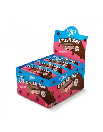 Crushbar Morango +Mu - Display 12 x 40g