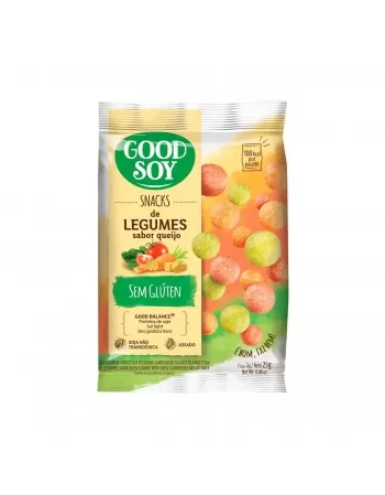 Snack de Soja Legumes e Queijo - Goodsoy - Unidade 25g