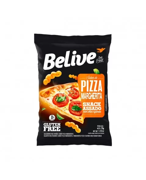 Snack de Margherita - Belive - Unidade 35g