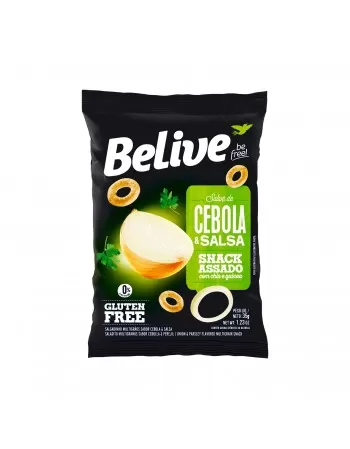 Snack Cebola e Salsa - Belive - Unidade 35g