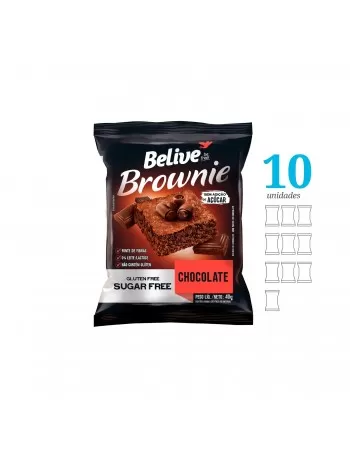 Brownie Chocolate - Belive - Display 10 X 40g