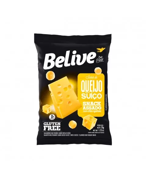 Snack de Queijo - Belive - Unidade 35g