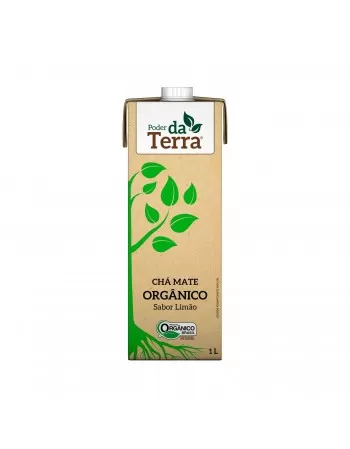 CHA MATE ORGANICO LIMAO - PODER DA TERRA - 1 LITRO