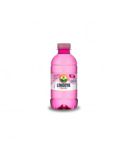 Água Mineral Natural Rosa - Lindoya - Pack 12 Unidades X 240ml