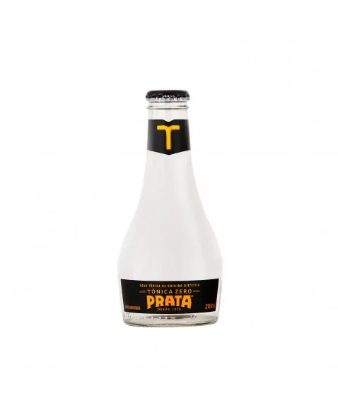 Mixer Premium Tônica Zero On Way - Prata - Caixa Com 24 Garrafas De 200Ml