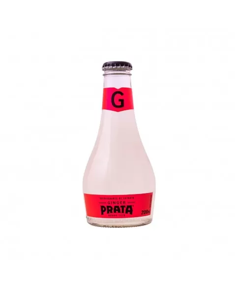 Mixer Tônica Ginger On Way - Prata - Caixa Com 24 Garrafas De 200Ml