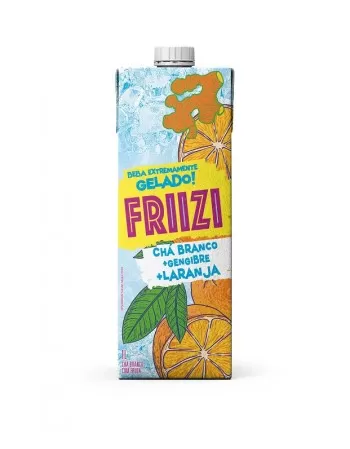 FRIIZI CHÁ BRANCO COM LARANJA E GENGIBRE 1L