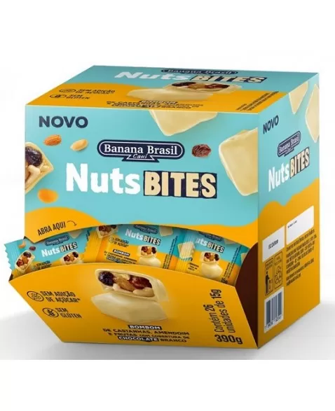 NUTSBITES FRUTAS 26X15G