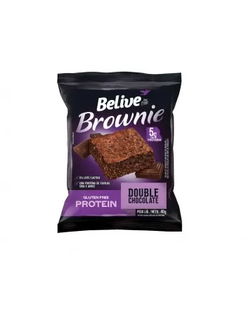 Brownie Chocolate Protein - Belive - Display Com 10 Unidades De 40G