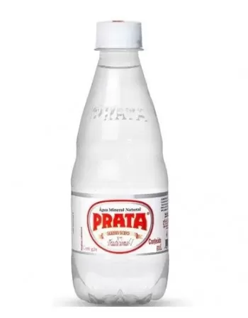 Água Mineral Com Gás - PRATA - 12 x 370ml