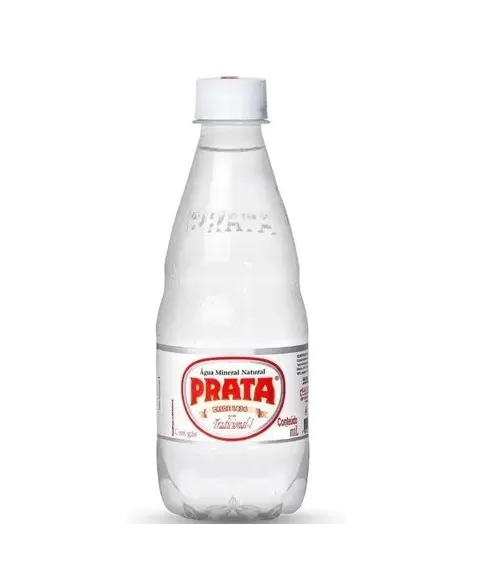 Água Mineral Com Gás - PRATA - 12 x 370ml