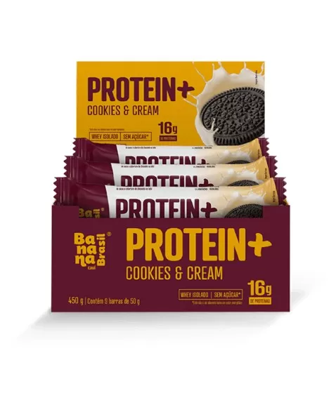 BARRA PROTEIN COOKIES N\' CREAM 9X50G