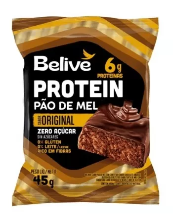 Pão de Mel Protein - Belive - 10x45g